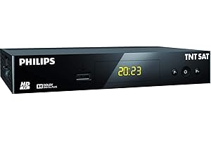 LEYF TNTSAT Decodeur TNT Satellite Recepteur Dsr 3231t - HD Astra (19,2°) / USB/HDMI / MPEG4 / Full HD / 1080P (Carte Non Incluse !)