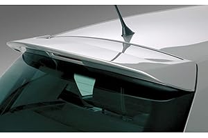 RDX RACEDESIGN Roof spoiler compatible with Opel Astra H 5-doors 2004-2009 (PU), grey|green|black