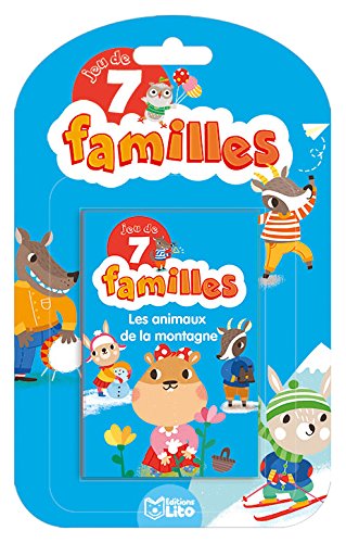 Book's Cover ofJeux 7 Familles Les animaux de la montagne Dès 5 ans