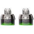 VPrime Pod For OXVA, Long-Lasting Flavours, Compact Size, Leakproof, Top Filling, Versatile Resistance Options, 2ml Cartridge Capacity, No Nicotine, Pack of 2 (0.8ohm)