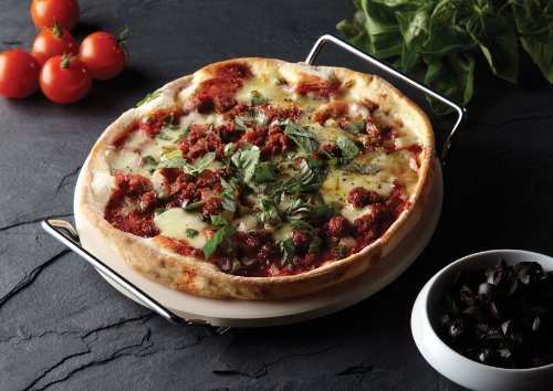 Kitchen Craft Pizzastein-Set, 3-teilig - 3