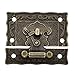 Produktbild Kesheng Verschluss Haspe Bronze Golden für Schmuckkasten Schrank Kommode Vintage