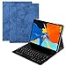 Produktbild Festnight Keyboard Case Slim Shell Leichte Smart Cover Flip-Cover Drahtlose BT Keyboard Case Abnehmbares gehärtetes Glas Tastaturständer PU-Leder für iPad Pro11 Zoll