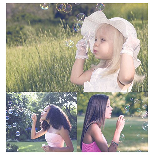 Seifenblasen Wedding Bubbles 24 pcs, Aodoor Seifenblasen für Hochzeiten Party, Geburtstag, Jubiläum (Keine Flüssigkeit) - 4