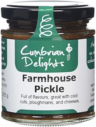 Cumbrian Delights Farmhouse Pickle 205g (Pack of 2)