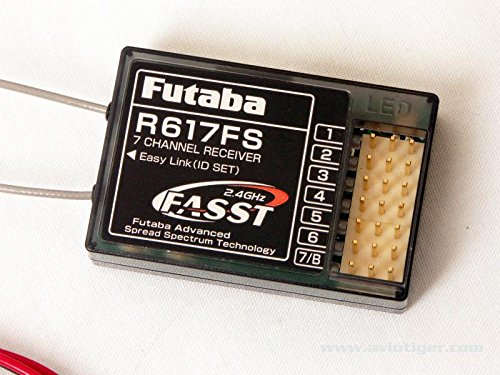 Preisvergleich Produktbild Futaba 7-KANAL EMPFÄNGER R-617 FS 2,4 GHZ