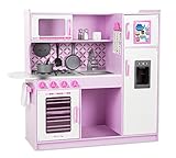 Melissa & Doug Cocina de juguete, Chef's Kitchen - Pink (14002)