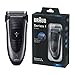 2x Braun 190S Series 1 Men's Washable Smart Foil Electric Trimmer Shaver - Black