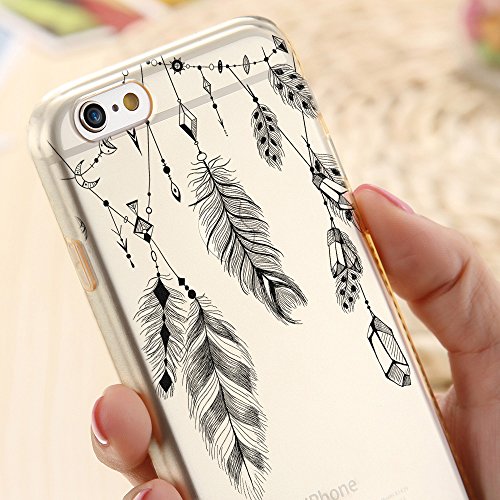OOH COLOR Funda para Samsung Galaxy S7 Funda Silicona MGL041 pluma suave funda con dise  o ultrafina flexible