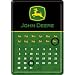 Produktbild Nostalgic-Art 16625 John Deere Logo Black and Green, Tischkalender mit Magnetringen, 10x14 cm