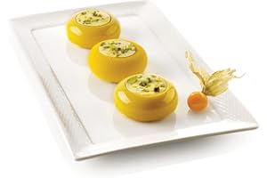 Silikomart | Stampo in Silicone per Monoporzioni MINI DOT, Antiaderente, 6 Monoporzioni, Confezione da 1 Stampo per Dolci, 3D Design, Ø 70 h 30 mm, Volume 540 ml, Made in Italy