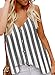 Produktbild KOKOUK Womens Summer Sleeveless V-Neck Blouse Casual Adjustable Spaghetti Straps Vest Tank Tops S-XXL