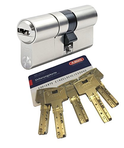 Preisvergleich Produktbild ABUS Bravus.3000 MX Doppelzylinder mit Sicherungskarte und 5 Schlüssel, Länge (a / b) 55 / 60mm (c=115mm), modulare Bauweise MX erhöhter Bohr.- Zieh- u. Abreißschutz, mit Not-u. Gefahrenfunktion