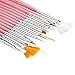 CICI&SISI 20Pcs Dotting Tools Set Pro Acrylic Dotter Pen Brushes DIY Tool