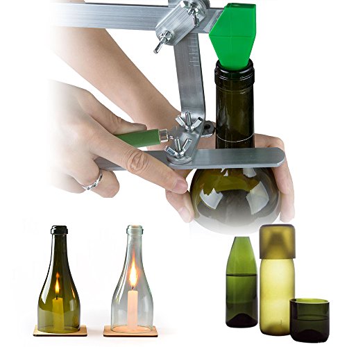 New Bottle Cutter, AGPtek Glasflasche Cutter Scoring-Maschine Ausschnitt-Tool zum Erstellen von Stained Glass, Flaschen Pflanzmaschinen, Flaschen Lampen, Kerzenständer - 7