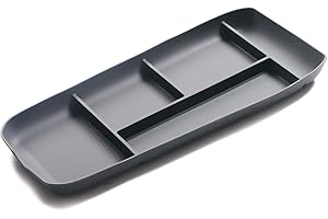 smabee Mittelkonsole Aufbewahrungsbox für NIO ET7 2022 Silikon Aufbewahrungsbox Organizer Tablett Verstauen Ordnung Innenzubehör (grau)