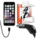 Price comparison product image Orzly® CHARGE 'N' GO (V2) - iPhone Car Charger - Portable In-Car Charging Cable with Flexi-Lead and Car Cigarette Lighter Socket (Suitable for use with: iPhone 5S, iPhone 5C, iPhone 6 & 6S, iPhone 6 Plus & 6S Plus)