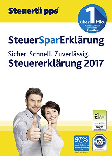 Preisvergleich Produktbild Akademische Arbeitsgemeinschaft SteuerSparErklärung 2018 I für Steuerjahr 2017