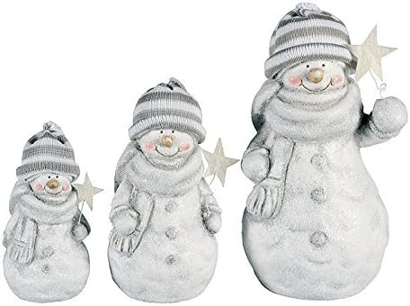 'Luka Sz Pack Of 3 Snowman "