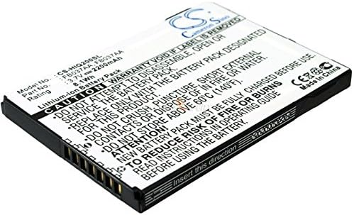 VINTRONS 2200mAh Replacement Battery for HP iPAQ 212, iPAQ 210, iPAQ 211, iPAQ 214, iPAQ 216, Compatible Part Numbers: 451405-001