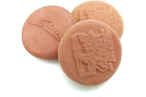 SIMARU Nawilżacz tytoniu – Humidrole Pouch Button – nawilżacz humidorowy – kamień terakoty – terakota, kamień nawilżający przeciwko wysychaniu tytoniu/tabaki – zawsze świeży tytoń (3 sztuki)