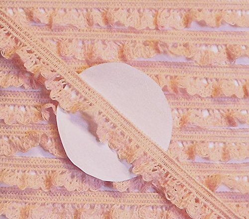 Wäschespitze elastisch 10 mm zart rosa