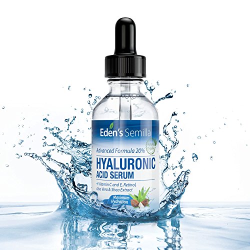 Hyaluronsäure Serum 60ml – Die beste Anti-Aging Feuchtigkeitspflege. Strafft und glättet feine Linien und Fältchen. Enthält Vitamin C, Retinol, Vitamin E. Antioxidative Wirkung. Regt die Bildung von Kollagen an. Für eine sanfte, strahlende und gesunde Haut. Kindersichere Verschlusskappe - 6