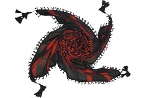 MILSPEC SURPLUS Shemagh Scarf Cotton Arab Head Cover Desert Palestinian Keffiyeh Tactical Army Scarf Hand Made