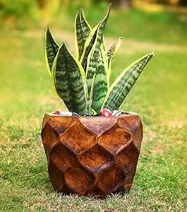 Lasaki Hammered Ceramic Pots for Indoor Plants,Planters,Flower pots,gamla for Indoor,Outdoor,Succulent Pot.(Color:Antique)