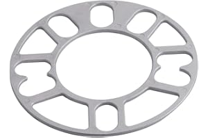 AUBLINTO Rad Distanzscheiben,3mm/5mm/8mm/10mm Aluminium Universelle Distanzscheiben Rad Befestigungsscheiben Modifizierte Verbreiterte Radnabendichtung Auto Spurverbreiterungen Unterlegscheiben