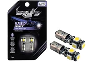 BRYTE Bay 9S H21W LED Can bus Power White Light, 12 V, Pack of 2