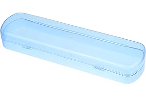 VOCOSTE Étui de Voyage pour Brosse à Dents, en Plastique, 5,5x3,5x20,5 cm Bleu