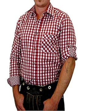 Trachtenhemd Sebastian kariert mit edlen Karo Kontrasten aus 100% Baumwolle