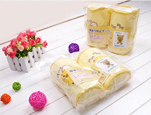 Baby-Kopfkissen, ruirs Nice Baby Anti-Roll Kissen schlafen, Positionierer Infant Unterstützung Cot Sicherheit Kissen (gelb Chick) - 4
