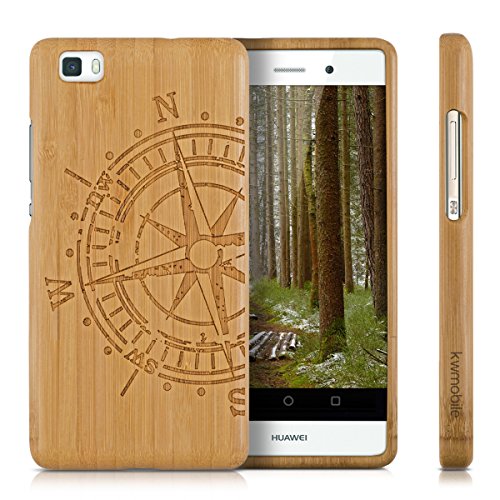 kwmobile Funda para Huawei P8 Lite 2015 - Carcasa Protectora de bamb para m vil - Case Duro con dise o de comp s reviews kwmobile Funda para Huawei P8 Lite 2015 - Carcasa Protectora de bamb para m vil - Case Duro con dise o de comp s