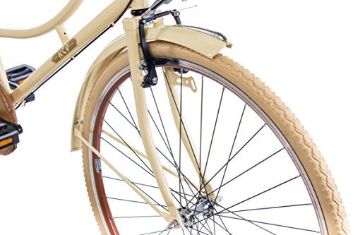 28″ Zoll VINTAGE HOLLANDRAD CITYRAD KCP DERITUS N3 mit 3 Gang SHIMANO NEXUS und Rücktritt creme - 7