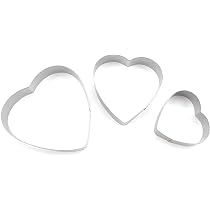 Set 20 Formine Per Biscotti - Stelle, Cuori, Fiori, Cerchi, Acciaio Inox