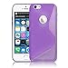 Produktbild Light Weight Apple Iphone 6 plus S-Line Wave Purple TPU Flexible Silicone Gel Case Cover For Apple iPhone 6 plus