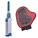 WENXX Pet Pinsel Selbstreinigend, Hund Haarfussel & Entferner Mit Selbstreinigende Base Doppelseitige Remover Pinsel,3