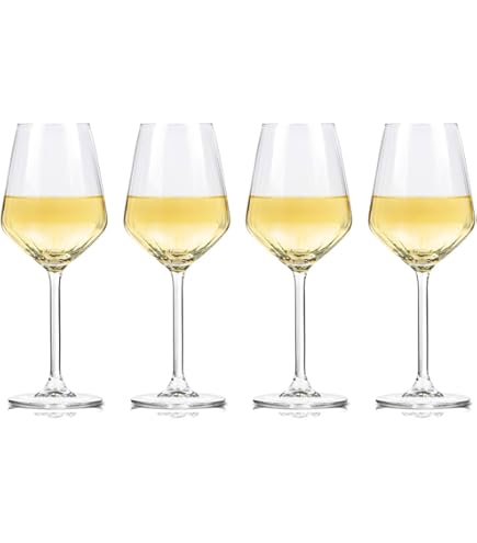 Imperial Bordeauxglazen, set van 6 stuks, geribbelde rode