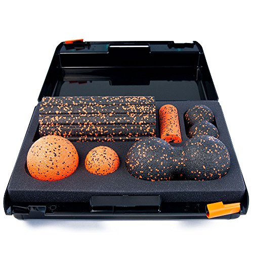Blackroll Orange (Das Original) DIE Selbstmassagerolle – SMR-Set Groove STANDARD inkl. Koffer, Übungs-DVD, -Poster und -Booklet - 6