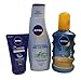 NIVEA SUN SUMMER SKINCARE SET - SUN SPRAY - AFTER SUN LOTION - SHOWER BODY MILK