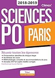 Sciences Po Paris Concours 2018-2019 - Réussir toutes les épreuves