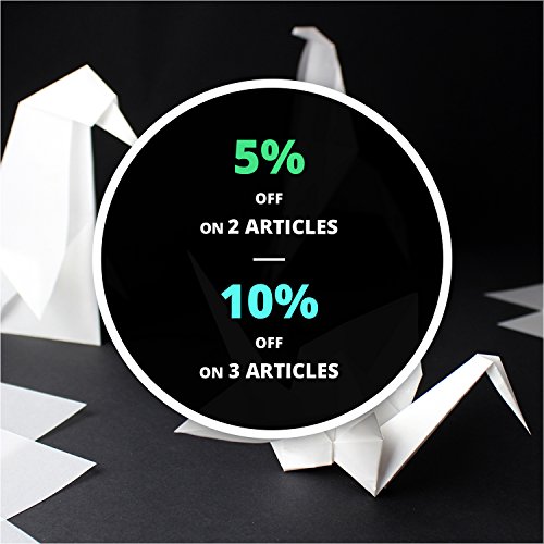 beneart® Transparentpapier DIN A4, 100 Blatt, Premium Qualität 100 g/m², transparentes Design, bedruckbar, Farbe weiß, Bastelpapier, Hochzeitseinladung, Einladungskarten, Geschenkkarten, Briefumschlag - 7