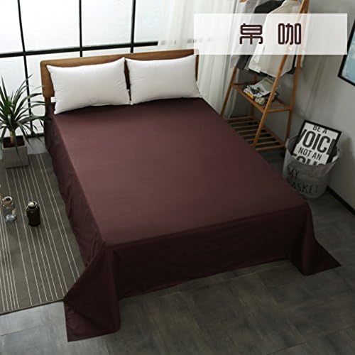 Bed sheets cotton solid color comfortable breathable bedroom-A 250x245cm(98x96inch)