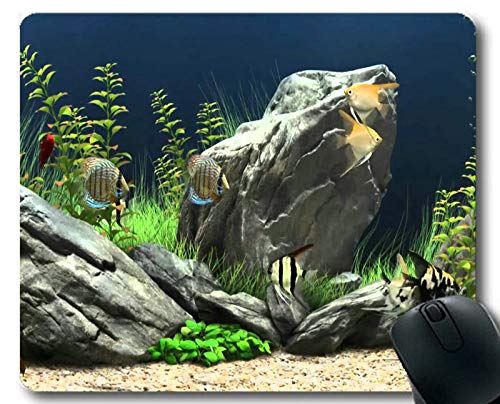 Preisvergleich Produktbild Mauspad-Spiel, tropisches Fischthema Voll von der Persönlichkeitsmausunterlage