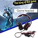 Produktbild Komfortable Kotion jedes Stereo Gaming Headset PC mit Mikrofon über Ohr Kopfhörer (Farbe: schwarz und rot)