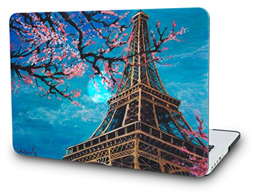 StarStruck MacBook Pro 13 zoll 2016 Hülle Touch Bar Schutzhülle Case Cover A1706 / A1708 (Eiffelturm 2)