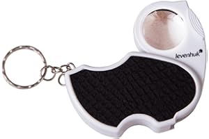 Niewielka składana lupa Levenhuk Zeno Gem M7 z oświetleniem LED i UV, w kolorowym opakowaniu