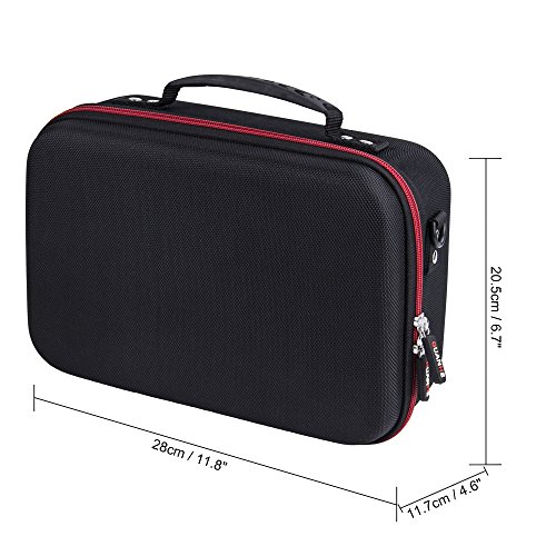 Ropch Aufbewahrungstasche Elektronik Zubehör Tasche Speicher Tragen Beutel-Kasten Reisetasche Mehrfachfunktion Organizer für Camera Ladegerät Kabel USB-Sticks - 4